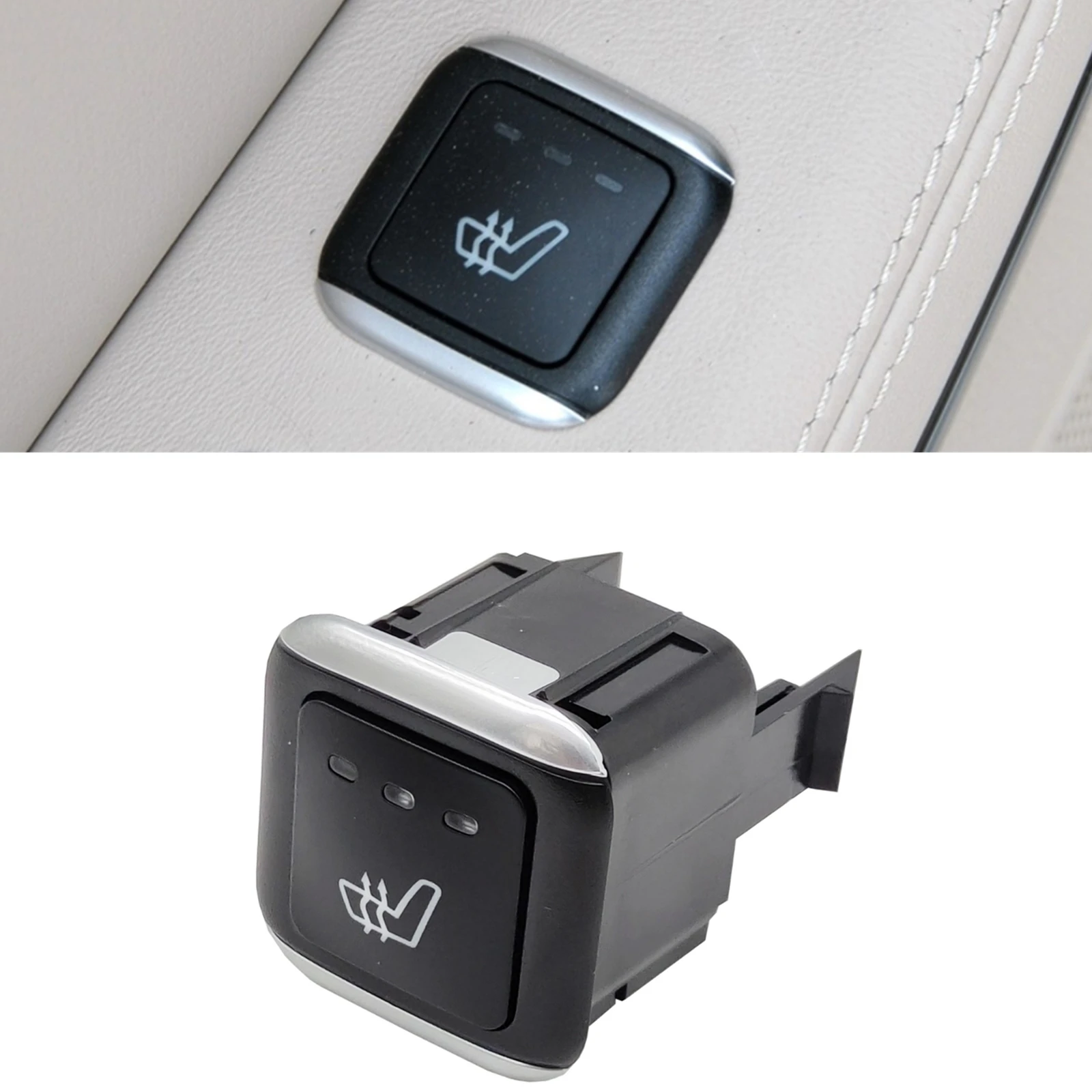 

Interior Seat Control Heating Button Heat Switch For Mercedes Benz G Class W463 E Class W212 CLS Class W218 2004-2018