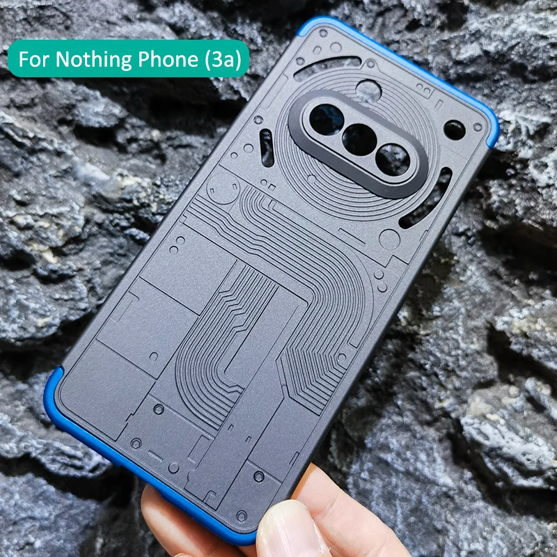 Ultra Thin Matte Frosted Hard Plastic Flashlight Cutout Case