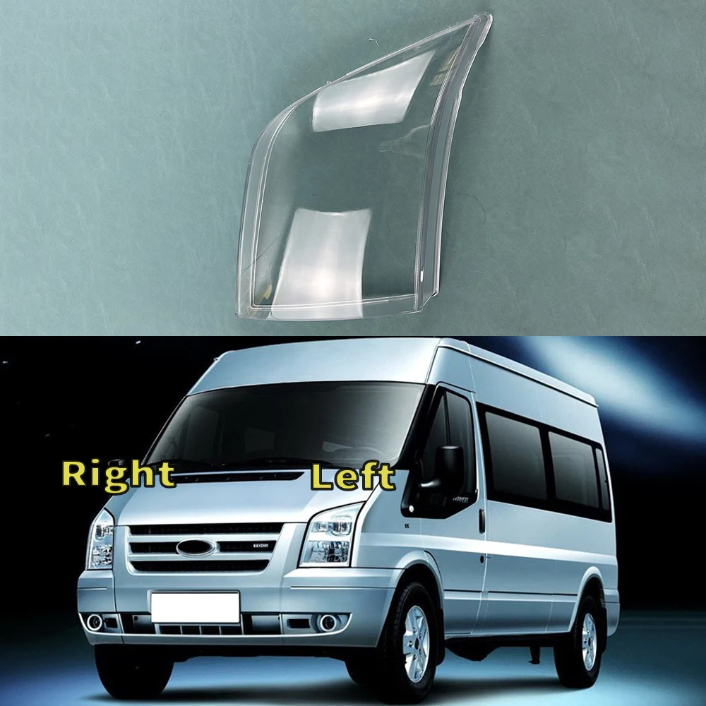 

For Ford Transit V348 2009 2010 2011 2012 Auto Front Headlight Cover Lens Transparent Glass Headlamps Lampshade Lamp Shell Masks