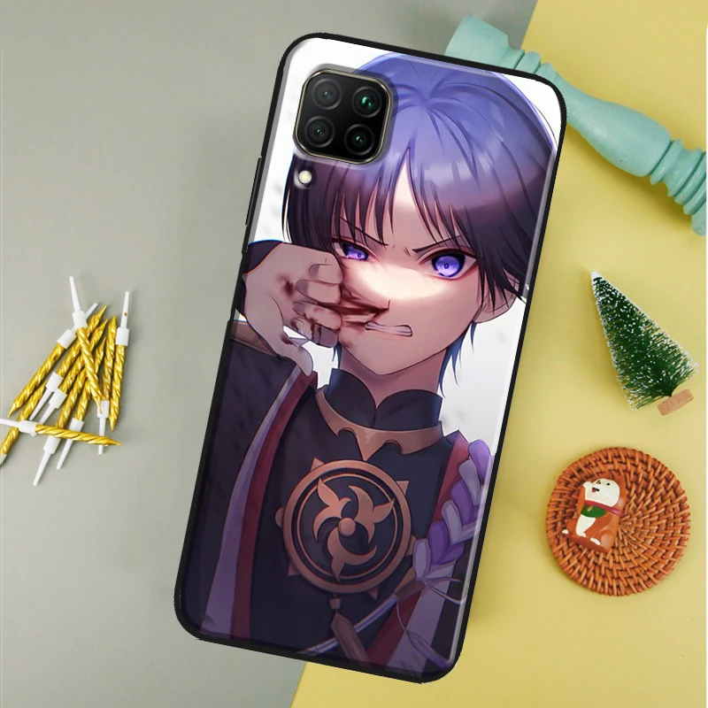 Scaramouche Genshin Impact Themed Phone Case