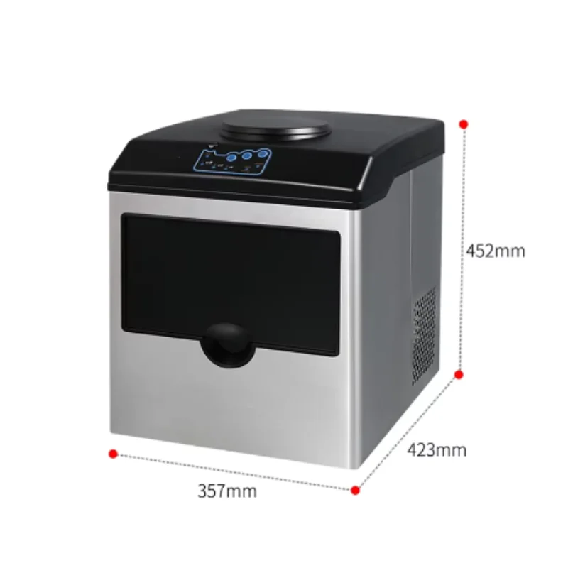 Ice Making Machine Commercial Cube Ice Maker Small Business Machinery Ball Machine for Milk Tea Bar Coffee shop