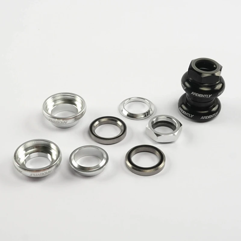 22.2mm Ultra Light Bicycle Bearing Headset Fixed Gear Road Bike Headset Aluminium Alloy Cycling Parts bicycle headset