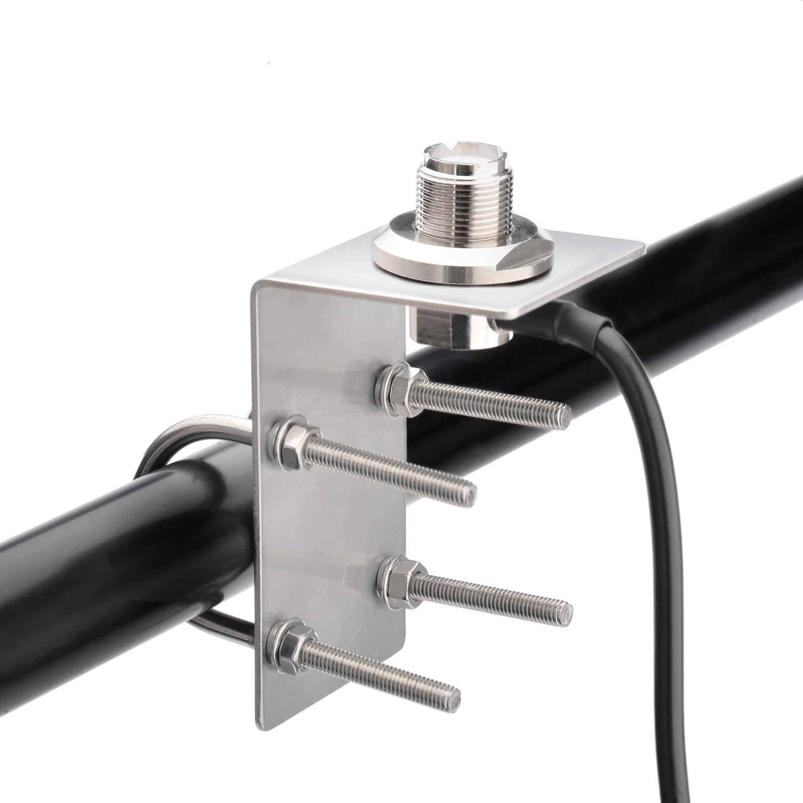 Stainless Steel Ham Radio Antenna Mounting Bracket Kit