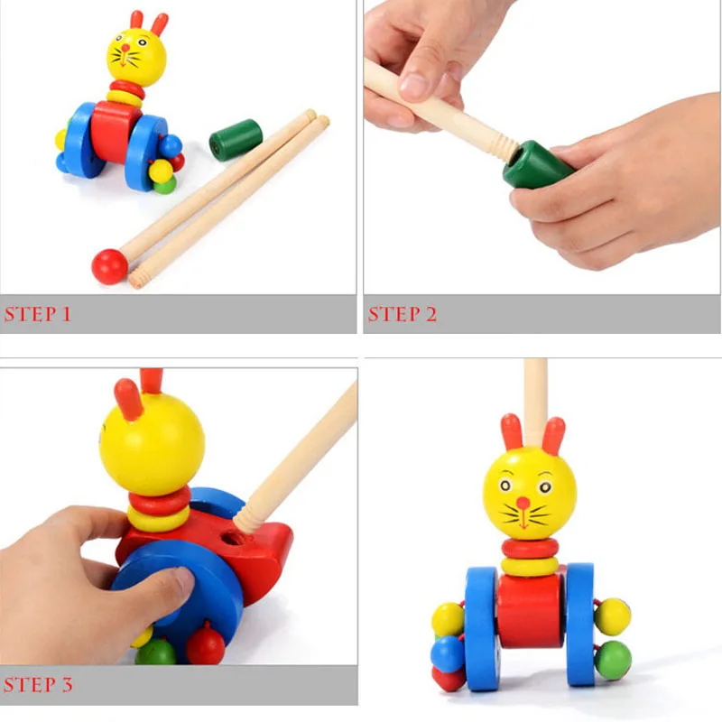 Animal Push And Pull Activity Walking Toy