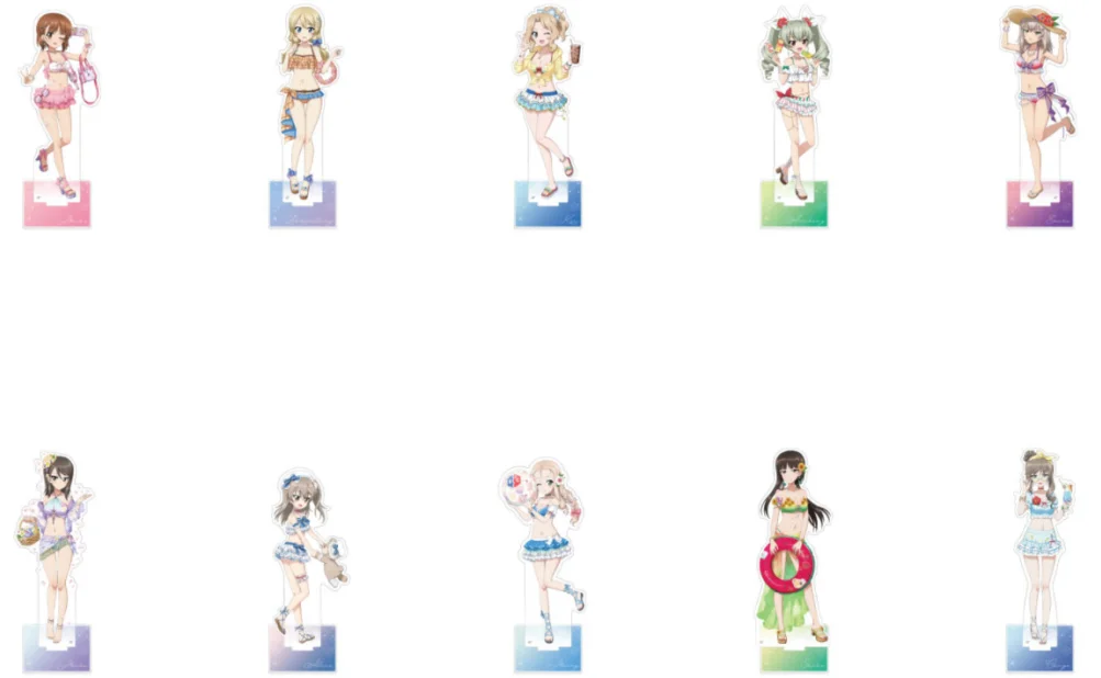 

Anime GIRLS und PANZER Cosplay Acrylic Figure Stand Figure Brinquedos Kids Gift Toy 3108