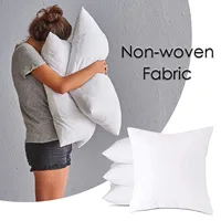 35x35/40x40/50x50 cm Home Cushion Inner Filling Cotton-padded Pillow Core for Sofa Car Soft Pillow Cushion Insert Cushion Core 2