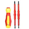3Pcs/set Multi-Purpose Electrician Screwdriver Bits Slotted Cross Head Magnetic Screwdriver Bit Set PH1 PH2 1