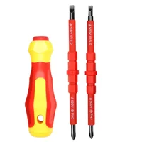 3Pcs/set Multi-Purpose Electrician Screwdriver Bits Slotted Cross Head Magnetic Screwdriver Bit Set PH1 PH2 1