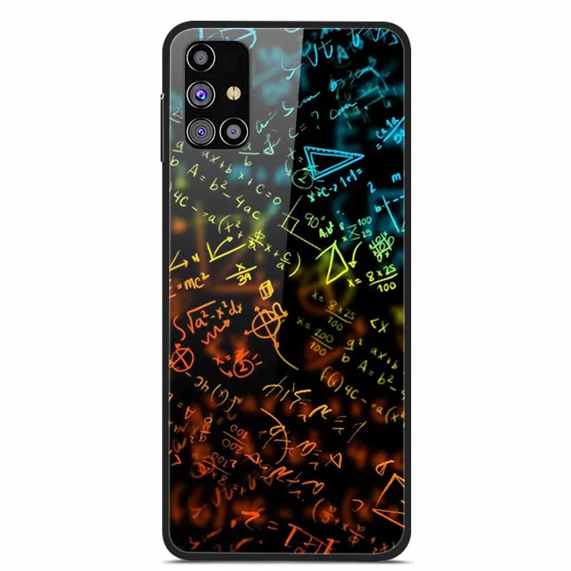 Luxury Tempered Glass Hard Back Cover for Samsung Galaxy - Premium Phone Case Shell