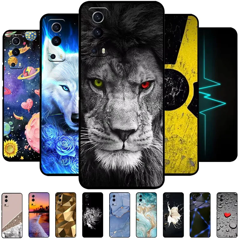 Silicone Shockproof Soft TPU Phone Case with Cartoon Design