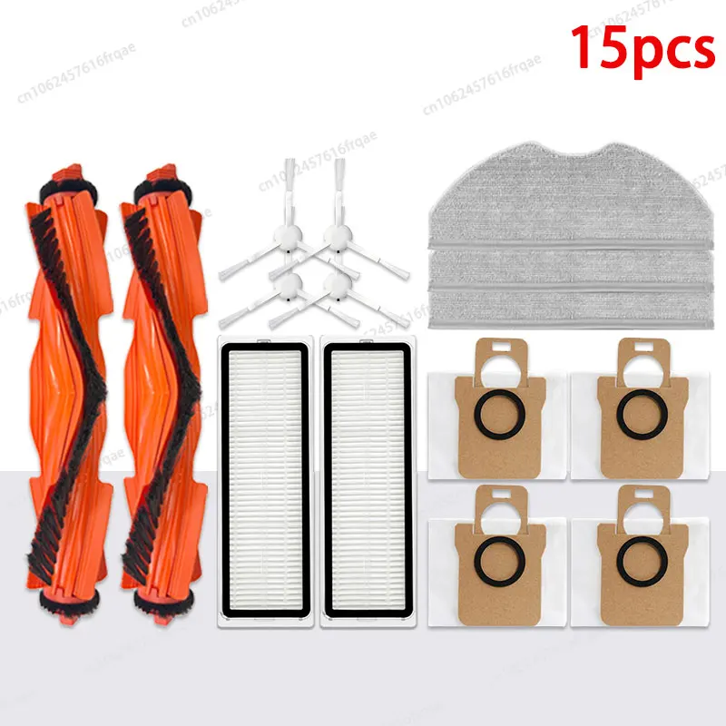 Accessoires Pour Le Robot Aspirateur Xiaomi Mi - 3 Brosses Latérales