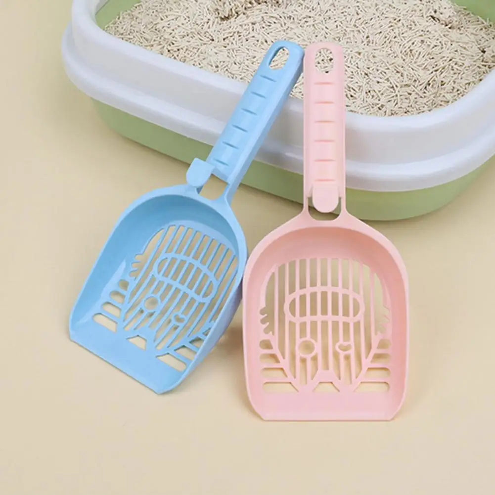 

Efficient Cat Litter Scooper Efficient Comfortable Pet Litter Scoop with Mesh Design Easy-to-clean Handle Hanging Hole for Dogs