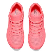 Skecher women's shoes new thick sole retro fashion wear resistant lightweight air cushion casual shoes 73690-CRL 4