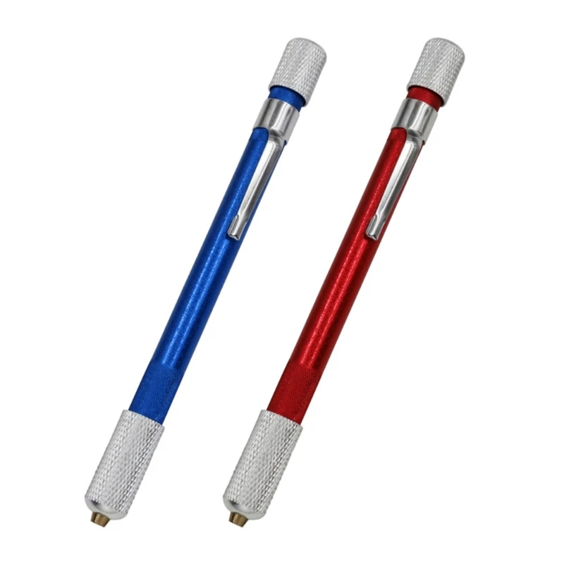 

Serrated Knife Sharpener Diamond Sharpening Rod. Repairs, Restores, Polishes Serrated or Straight Knife Dropship