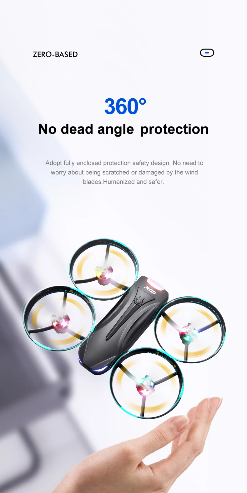 4ch 2.4 g remote control quadcopter V16 Mini RC Drone 4K 6K Dual Camera HD Wifi Fpv Photography Professional Quadcopter Portable Colorful Light Drones Toys Boys foldable fpv wifi rc quadcopter remote control drone