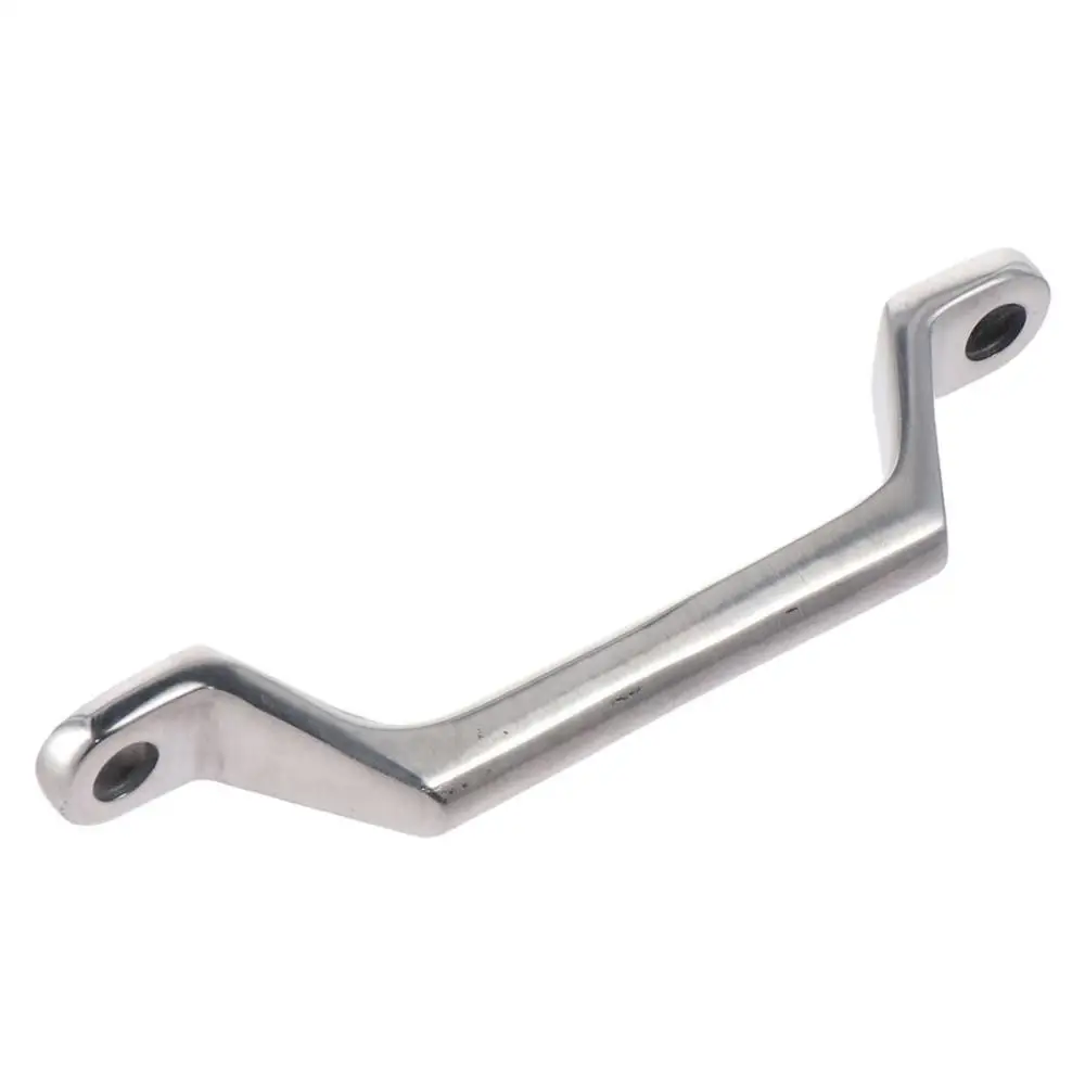 Stainless Steels Industrial Equipment Handles Flush Flat Base Solid Door Handle Silver 120mm Hole Center Cabinet Knoks