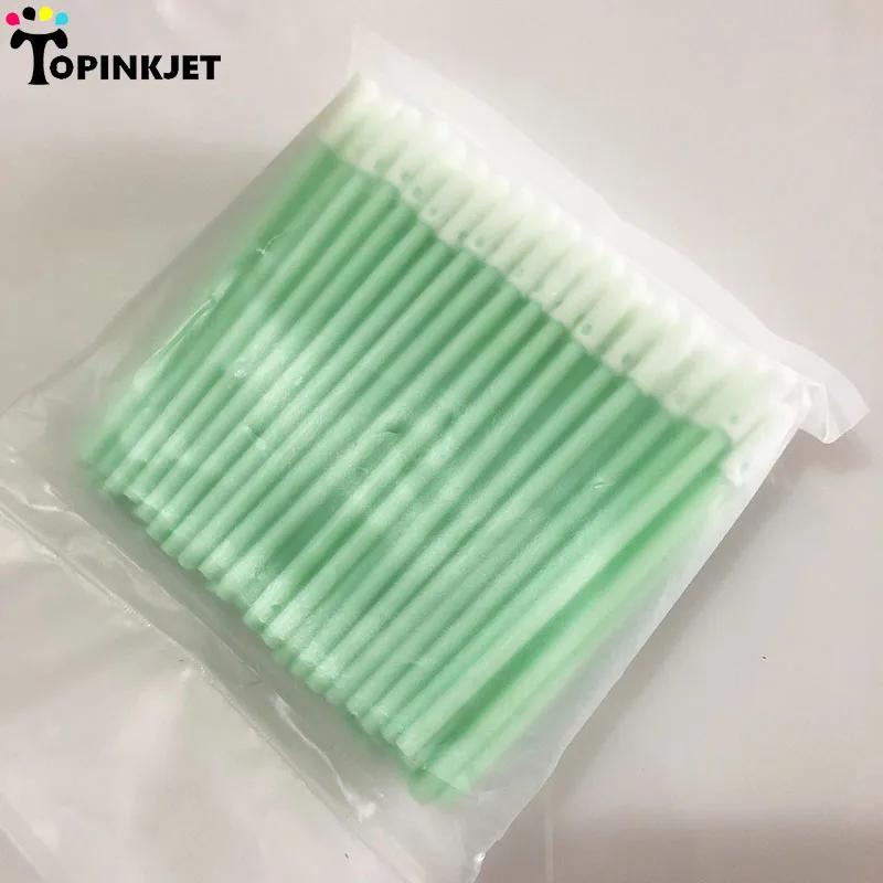 Fiber Optic Cleaning Tool Micro Cleaning Foam For Fiber Printhead Tool 100pcs fiber optic cleaning tool