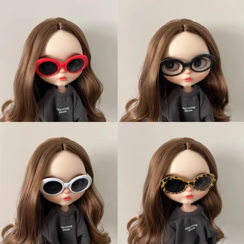 HOUZIWA Blyth Doll Glasses For 20CM Plush Dolls 1