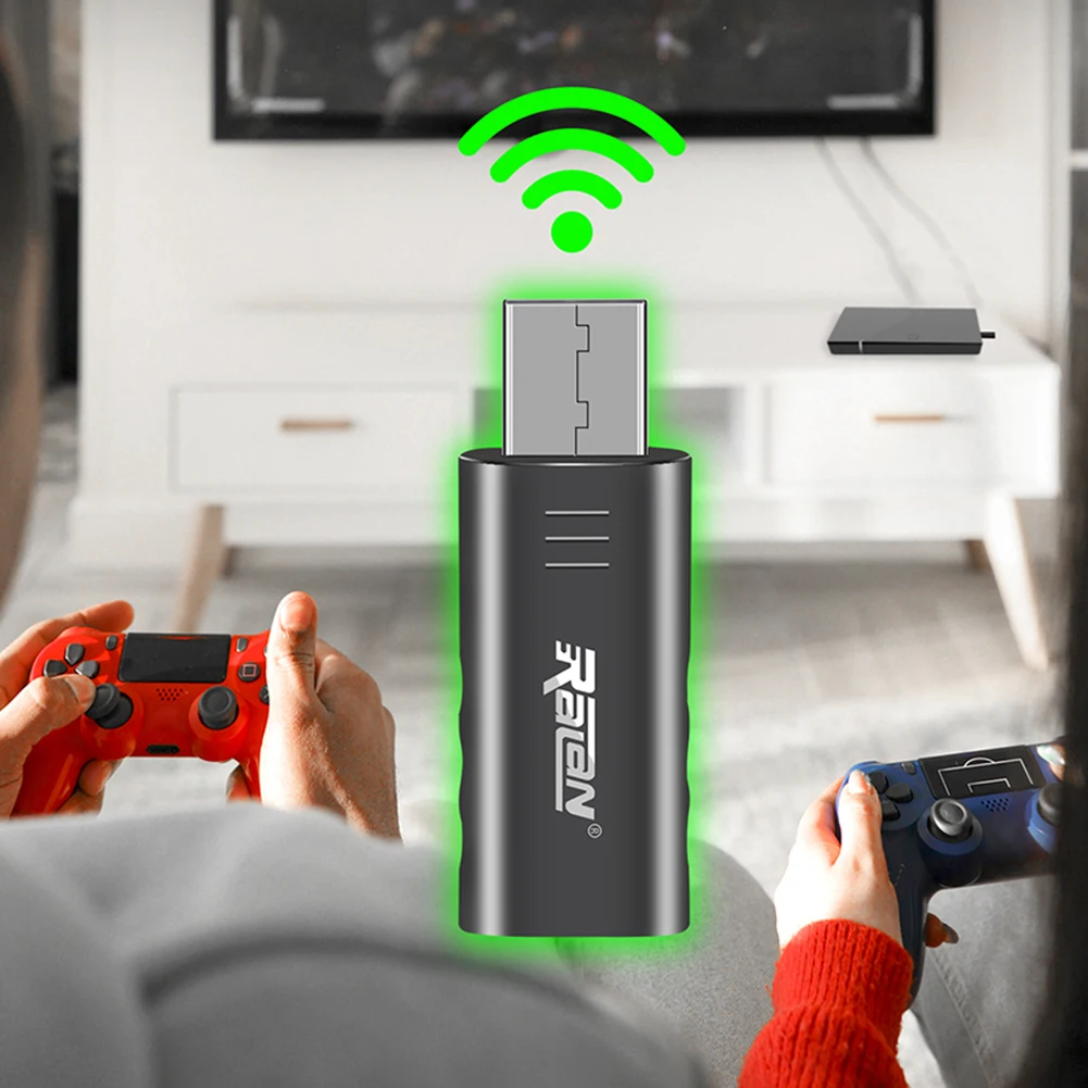 컨트롤러 PC 무선 어댑터 USB 수신기 블루투스 호환 5.3 게임패드 컨버터 컨트롤러용 컨트롤러 어댑터