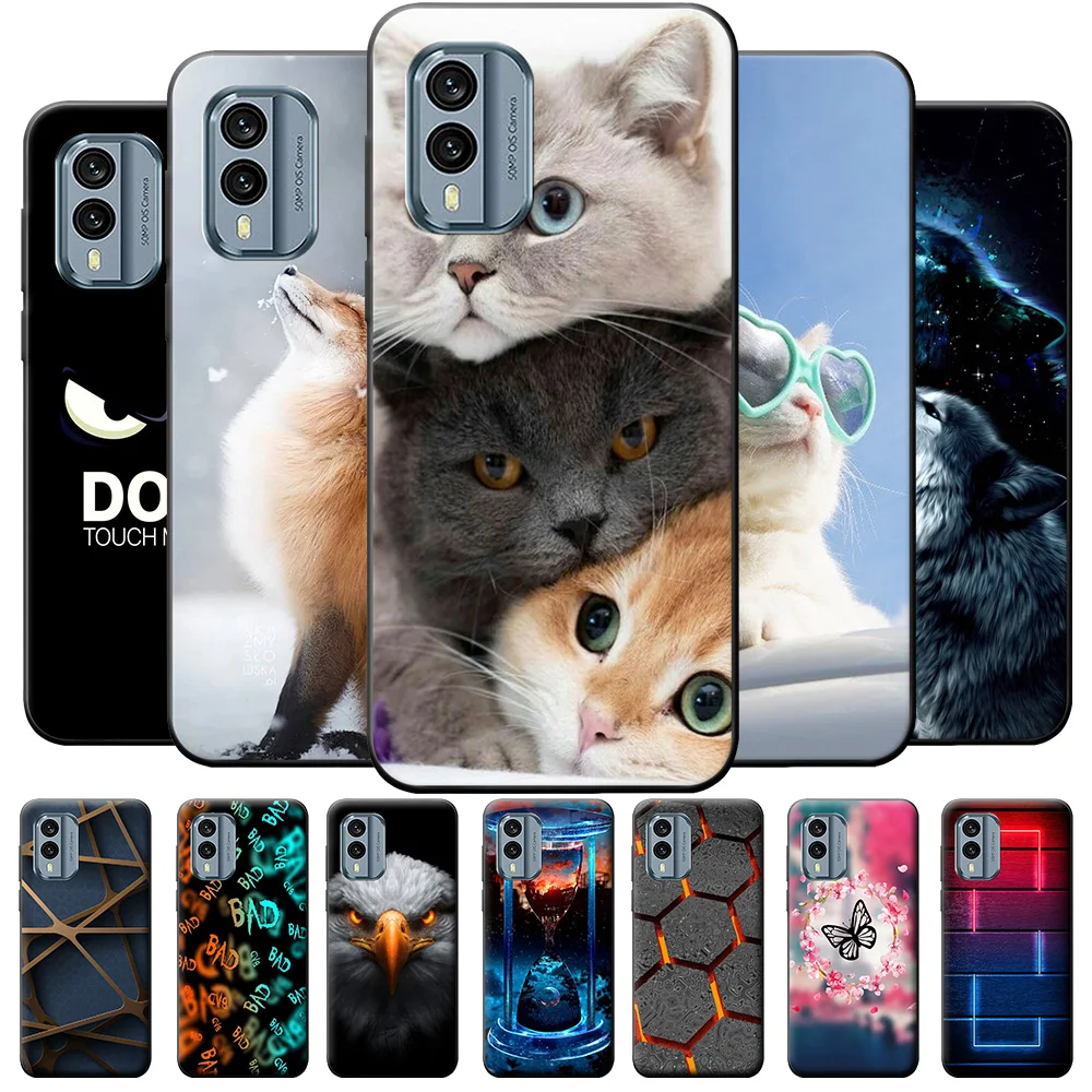 Per Nokia X30 5G Custodia In Silicone Fantasia Morbida Tpu Cover Posteriore Per Nokia X30 5G Custodia Per Telefono Per Nokia X30 5G Cover Protect Fund