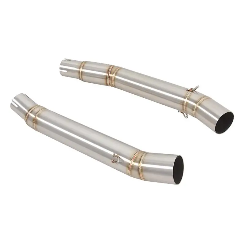 Exhaust Mid Pipe For Suzuki Hayabusa GSXR1300 08-17 Motorcycle Escape Muffler Stainless Steel Connect Section Link Pipe Slip On - Image 5