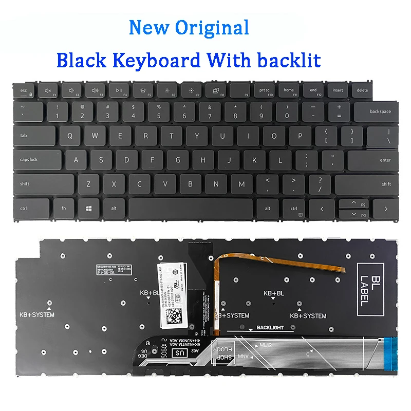 New ORIGINAL Laptop Keyboard For DELL Inspiron 16 Plus 7620 7625 7630 16 5630 5635