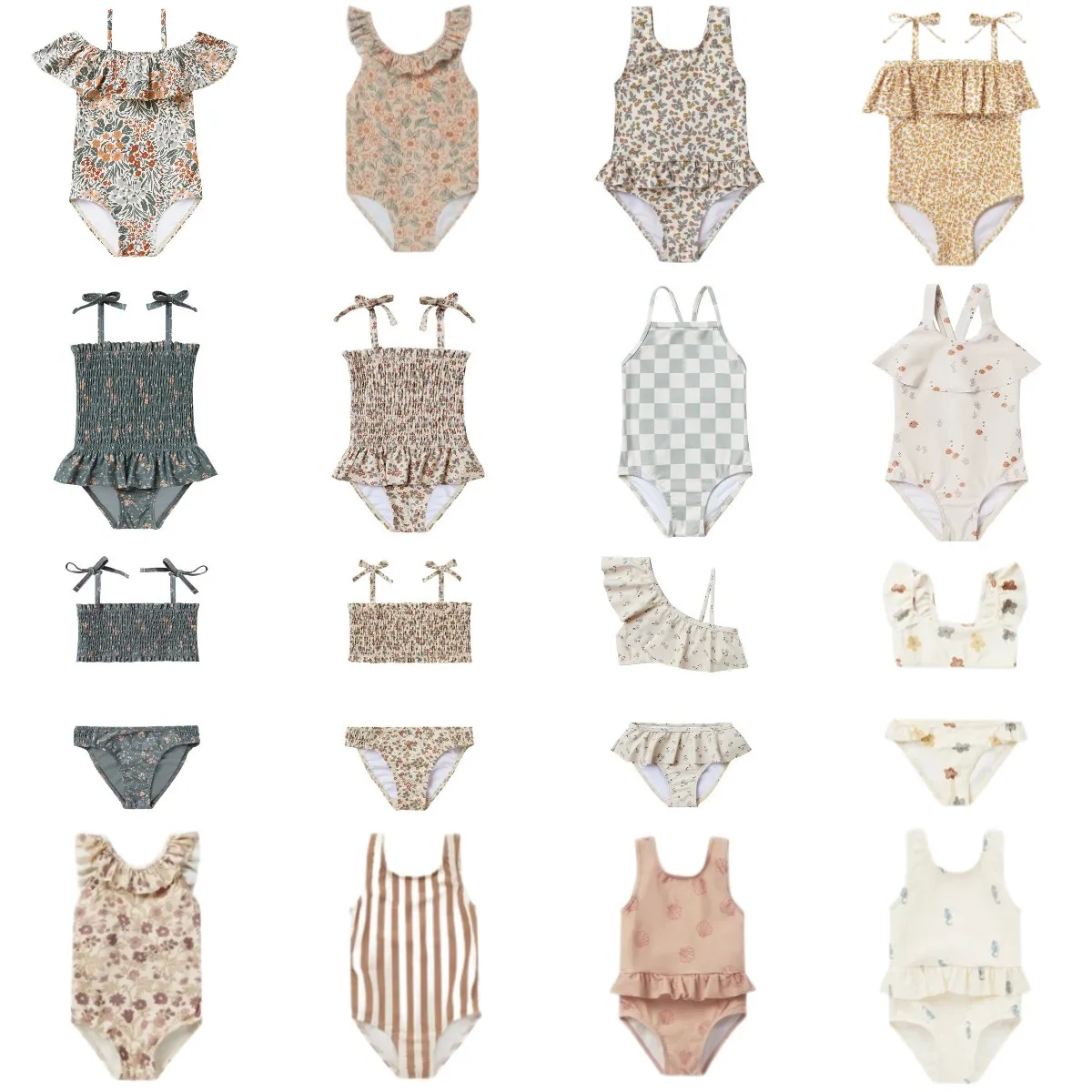 2024 Rc Girls Swimwear Kids Costume Da Bagno Costumi Da Bagno Interi In Stock Costumi Da Bagno Per Ragazze In Stock Spedizione Gratuita