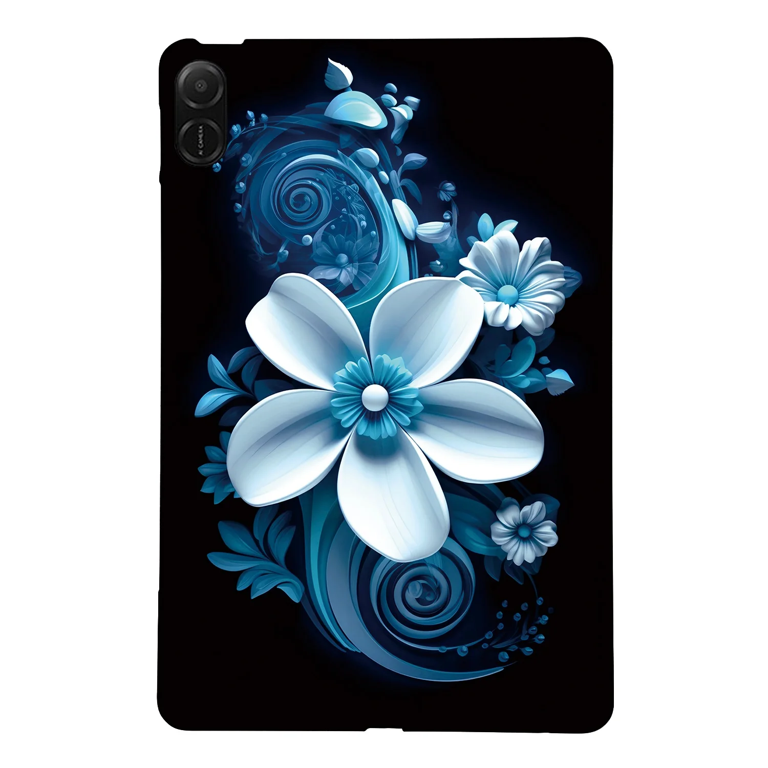 Colorful Silicone Tablet Case with TPU Painted Design