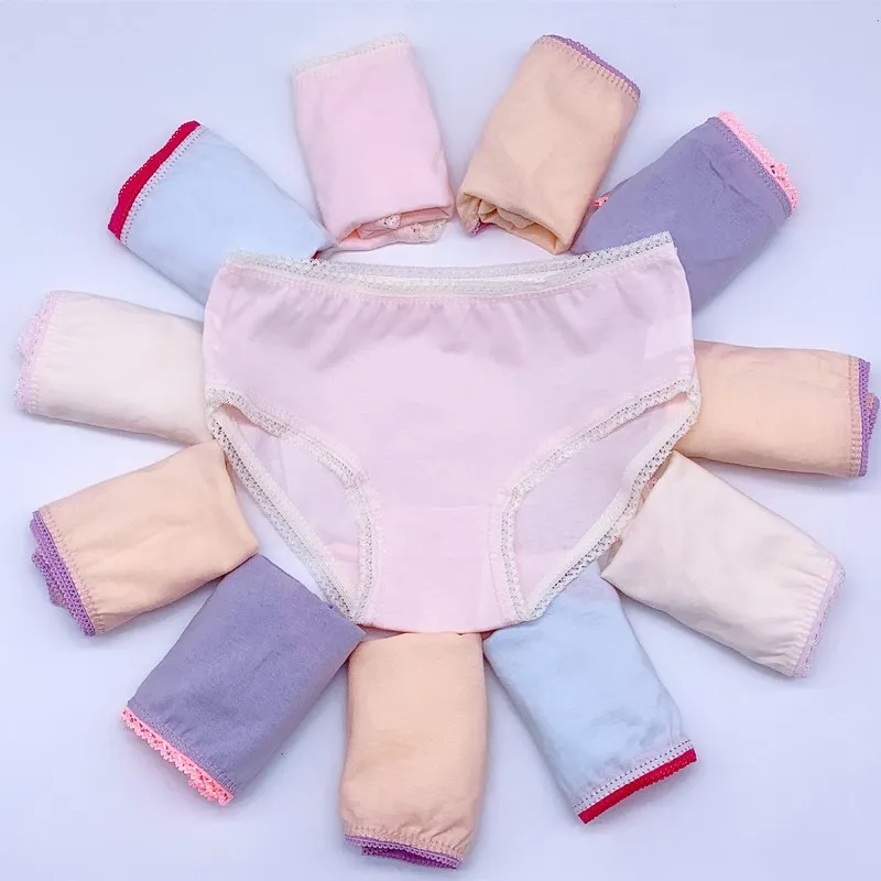 6pc Boys Girls Solid Underwear Baby Panties Briefs Kids Panties for  Children 2-10Years