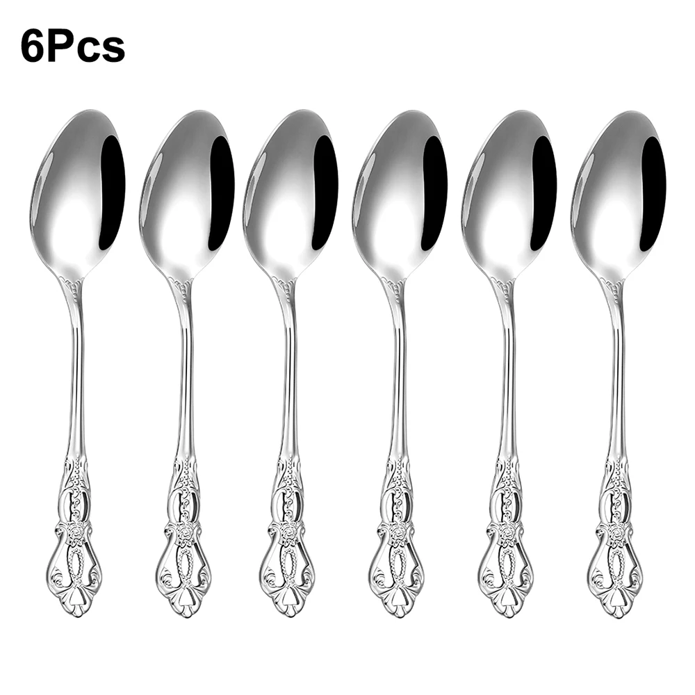6pcs Dinner Spoons
