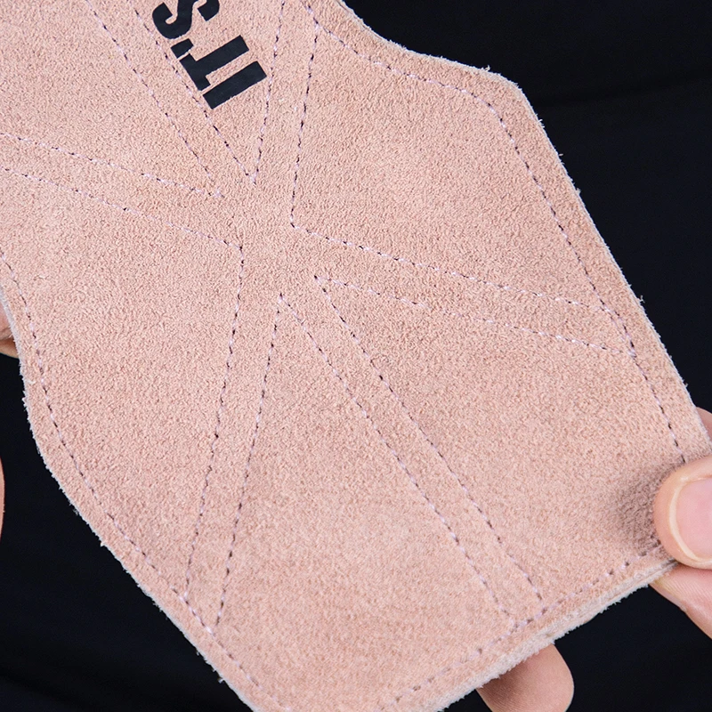 Cowhide Gym Gloves Grips Anti-Skid Weight Power Belt Lifting Pads Deadlift Belt Workout Crossfit Fitness Gloves Palm Protection 6