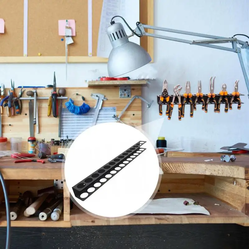 Screwdriver Organizer Tool Holder Wall Organizer Wall Mount for Vice Wrench Plier Screwdriver Organization tool storage 3