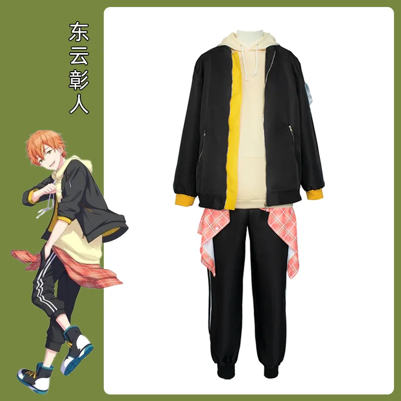 

Shinonome Akito Косплей Аниме проект секай красочные сценические костюмы косплей Kamiyama куртка свитер брюки школьный комплект