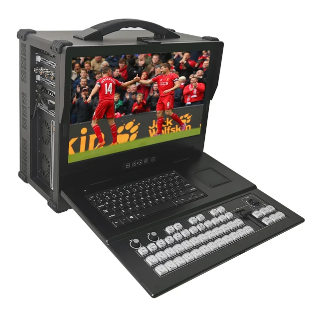 All-in-One Live Stream Broadcast vMix OBS Switcher Video Machine for Radio & TV Broadcasting Equipment