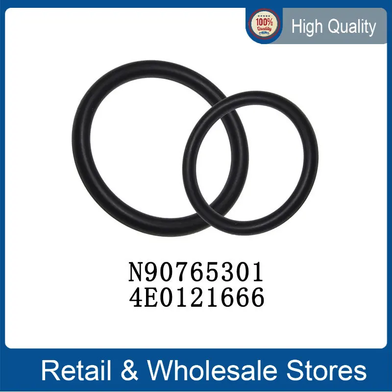 N90765301 VAG Oberen und unteren wasser rohr joint dicht ring N90765301 4E0121666 Für Audi A6L Q3 A3 A4L VW Lavuda Polo Skoda fabia Octavia