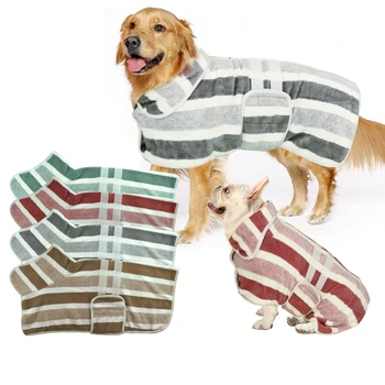 Dog Towel Pet Bathrobe, Fully Wrapped and Quick Drying, pet Quick Drying Towel, Soft and Skin Friendly, Comfortable 1