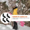4 Pcs Ski Wraps Straps Snowboard Skis Belt Sled Accessory Binding Parts Child 5