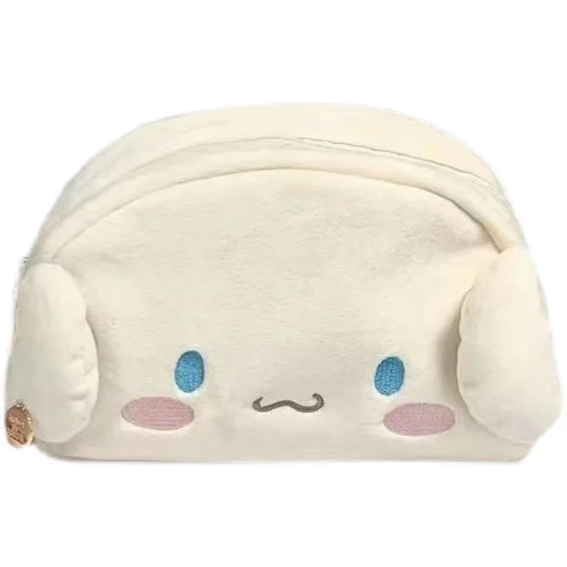 thumbnail image 1 of Estuche para lápices de felpa Kawaii Hello Kitty Sanrio Cinnamoroll Pochacco, bolsa de cosméticos de gran capacidad con dibujos animados, regalos de cumpleaños, 1 of 5