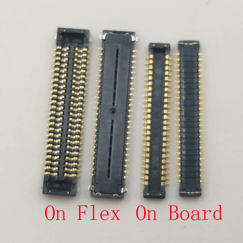 

2-5Pcs Lcd Display Screen Flex FPC Connector Plug On Board For Samsung Galaxy A605 A600 A605F A600F A6 Plus 2018 A6Plus 48 Pin