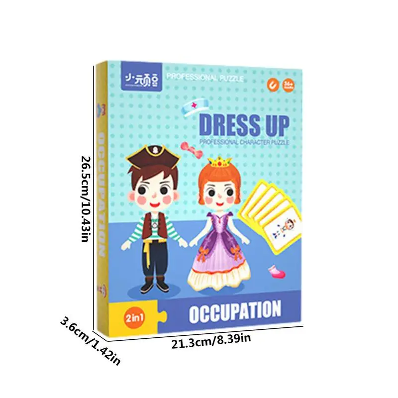 Kids Magnetic Puzzles Girls Montessori Magnetic Jigsaw Toy Funny And Creative Jigsaw Puzzle Toy For Home School Traveling