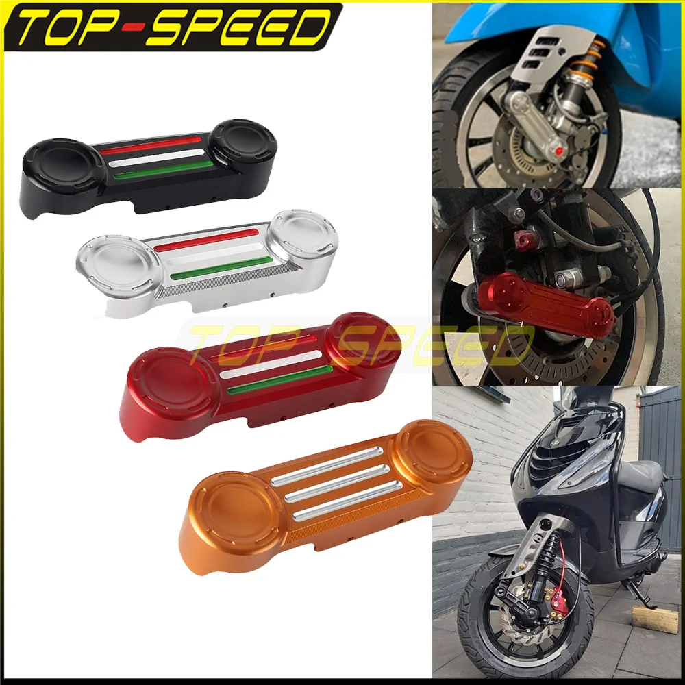 Accessori Moto In Lega Di Alluminio Copertura Forcella Anteriore Per Vespa Gts Gtv Sprint Primavera Lx S 150-300 Gts Gtv 300 2017-2021
