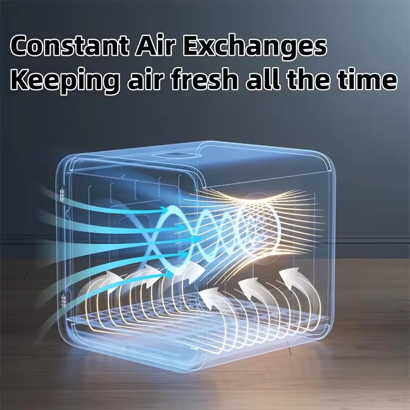 1200W Noise Fast Pet Dryer Low & Efficient Smart Temperature Control Dogs Cats Dryer Box UV Ozone Sterilization Dog Accessories