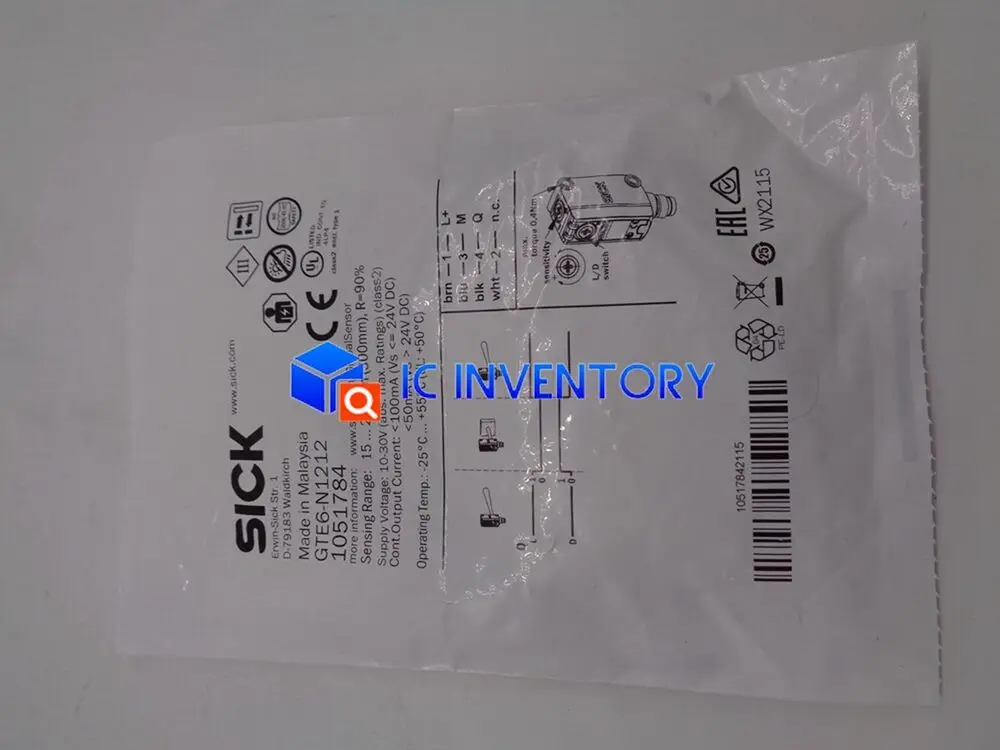 

1PCS NEW SICK photoelectric sensor GTE6-N1212