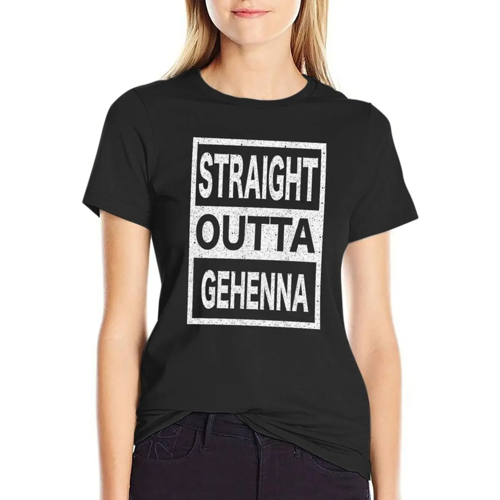 

Gehenna T-Shirt lady clothes Aesthetic clothing t-shirts for Women graphic tees