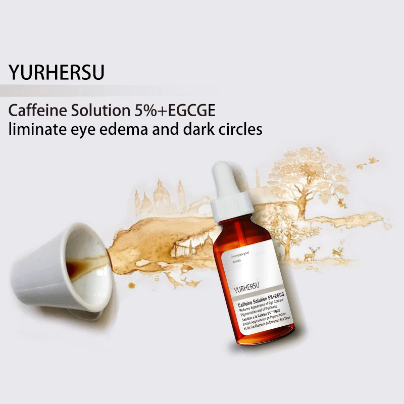 Caffeine Eye Serum Gently Soothes the Delicate Skin Around the Eyes a Moisturizing Refreshing Serum Suitable for Daily Skincare - 2