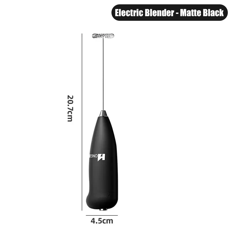 Electric Milk Frother Handheld Wireless Coffee Whisk Blender Egg Beater Cappuccino Frother for Kitchen