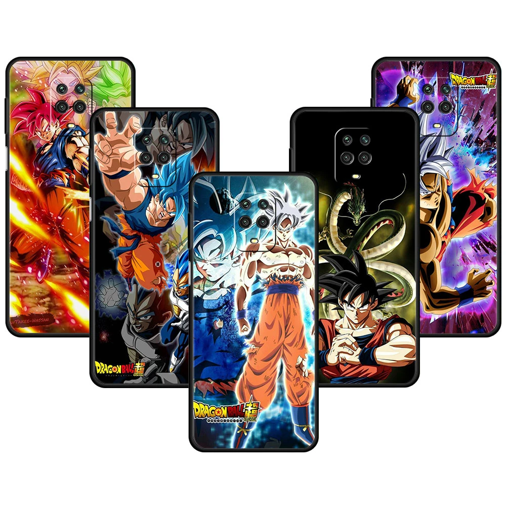 Dragon Ball Super Goku Celulares Fundas For Redmi Note 7 9T 9S 8 9A 11 Pro 9C 9 K40 10 K50 K40S 10C Armor