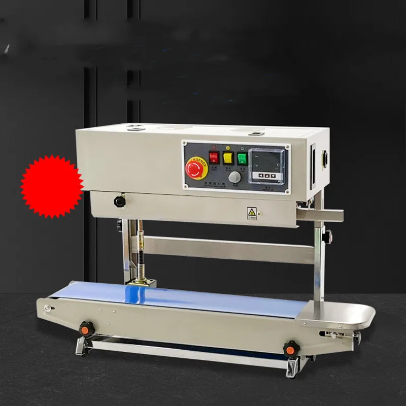 FR900LW Vertical Continuous Bag Sealer Sealing Machine With Date Code Printing 6