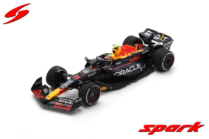 

Spark 1:43 2023 F1 Oracle RB Racing RB19 No.11 Sergio Perez Winner Saudi Arabian GP Car Model Collection Miniature