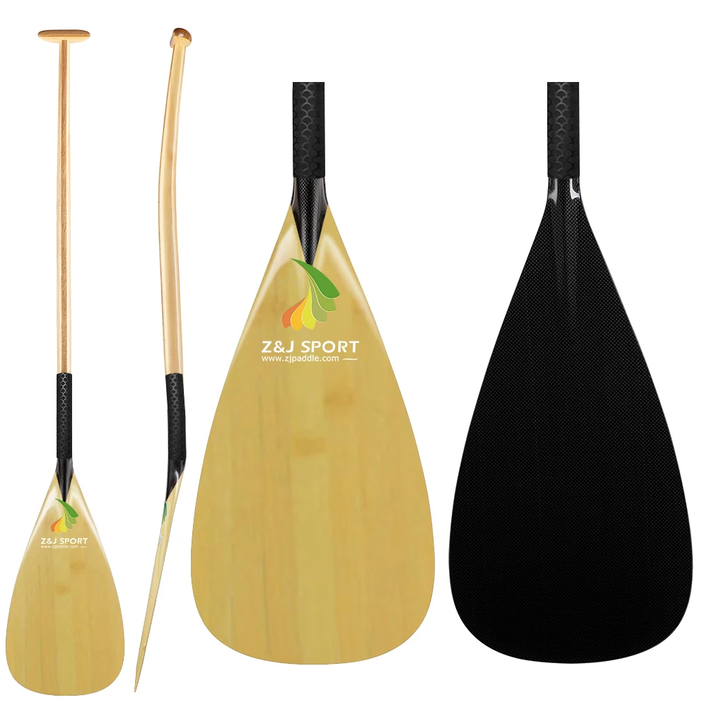 ZJSPORTHighPerformanceHybridCarbonFiberBladeOutriggerCanoeOC
